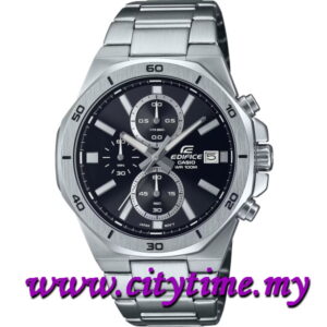 CASIO EDIFICE Men Chronograph Stainless Steel Watch EFV-630D-3AVUDF