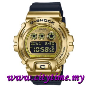 Casio G-SHOCK Men Gold Metal Covered Bezel Classic Digital Sport Watch GM-6900G-9DR