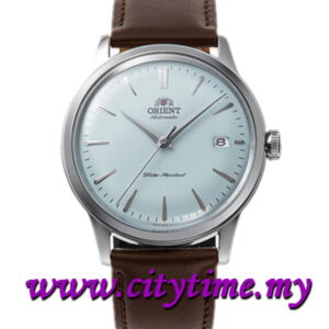 ORIENT Men Mechanical Bambino Automatic Leather Watch RA-AC0M14L30B