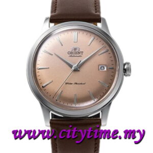 ORIENT Men Mechanical Bambino Automatic Leather Watch RA-AC0M15Y30B