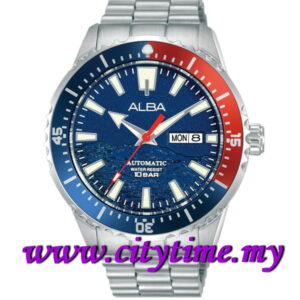 ALBA Men Automatic Blue Dial Day Date Watch AL4735X (Y676-X098)