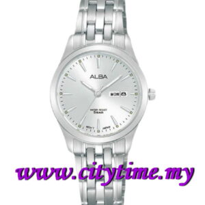ALBA Ladies Day Date Steel Watch AN8073X (VJ23-X010)