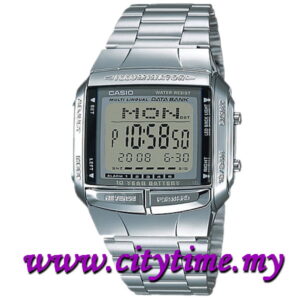 CASIO Data Bank 10 Years Battery Silver Digital Watch DB-360-1ADF