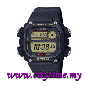 CASIO Youth Digital 10 Years Battery Rubber Watch DW-291H-9AVDF