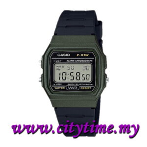 CASIO Digital Vintage Series Watch F-91WM-3ADF