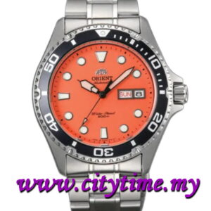 ORIENT Men Automatic Ray II Blue Diver Watch FAA02006M