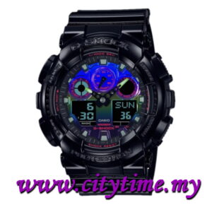 Casio G-SHOCK Men Sport Watch GA-100RGB-1ADR