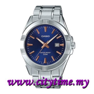 CASIO Men Analog Stainless Steel Date Watch MTP-1308D-2AVDF