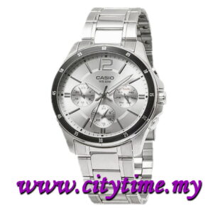CASIO Men Multi Hands Stainless Steel Watch MTP-1374D-7AVDF
