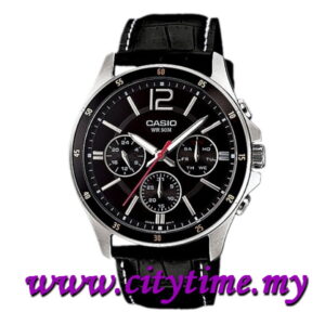 Casio Men Multi Hands Stainless Steel Watch MTP-1374L-1AVDF