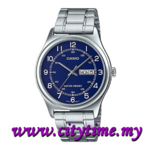 CASIO Men Analog Quartz Day Date Watch MTP-V006D-2BUDF