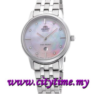 ORIENT Ladies Mechanical Automatic Stainless Steel Pearl Dial Dress Watch RA-NR2007A