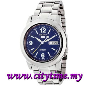 SEIKO Men 5 Automatic Classic Watch SNKE61K1 Dark Blue Dial