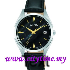 ALBA ladies Leather Strap Date Watch AG8P95X (VJ32-X345)
