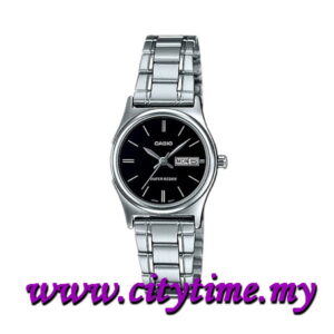 CASIO Ladies Day Date Dress Watch LTP-V006D-1B2UDF