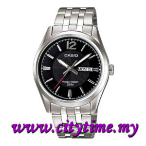 Casio Men Day Date Stainless Steel Watch MTP-1335D-1AVDF