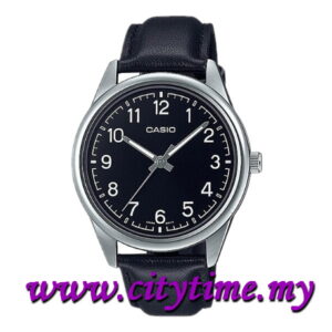 CASIO Men Analog Leather Watch MTP-V005L-1B4UDF
