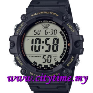 CASIO Dual Time 10 Years Battery Digital Watch AE-1500WHX-1A