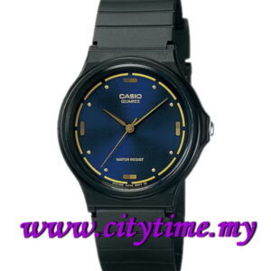 CASIO Men Analogue Classic Rubber Strap Watch MQ-76-2ALDF
