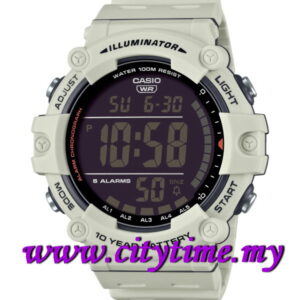 CASIO Dual Time 10 Years Battery Digital Watch AE-1500WH-8B2VDF