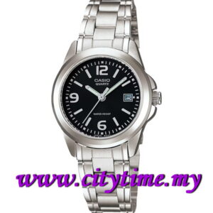 CASIO Ladies Analog Date Watch LTP-1215A-1ADF