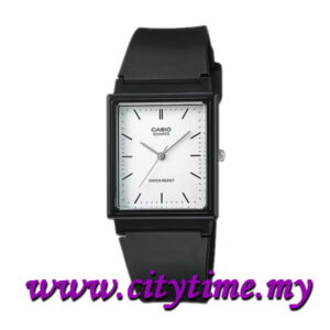 CASIO Men Analog Rubber Strap Square Watch MQ-27-7EDF