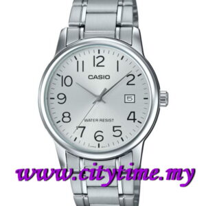 CASIO Men Analog Stainless Steel Date Watch MTP-V002D-7BUDF