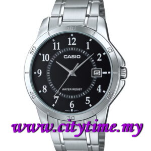 CASIO Men Stainless Steel Strap Date Watch MTP-V004D-1BUDF