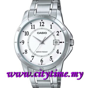 CASIO Men Stainless Steel Strap Date Watch MTP-V004D-7BUDF