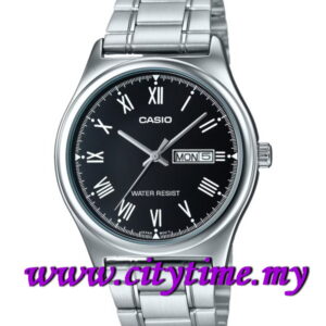 CASIO Men Day Date Stainless Steel Watch MTP-V006D-1BUDF