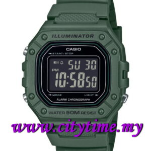 Casio Youth Digital Rubber Sport Watch W-218H-3B