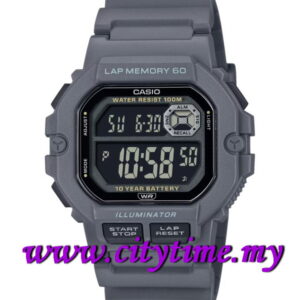 Casio Men Digital Tide Graph Rubber Sport Watch WS-1400H-8B