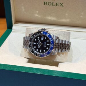 NEW ROLEX 126710BLNR GMT MASTER II BATGIRL BLACK DIAL JUBILEE  BRACELET WITH CERT YEAR 2026