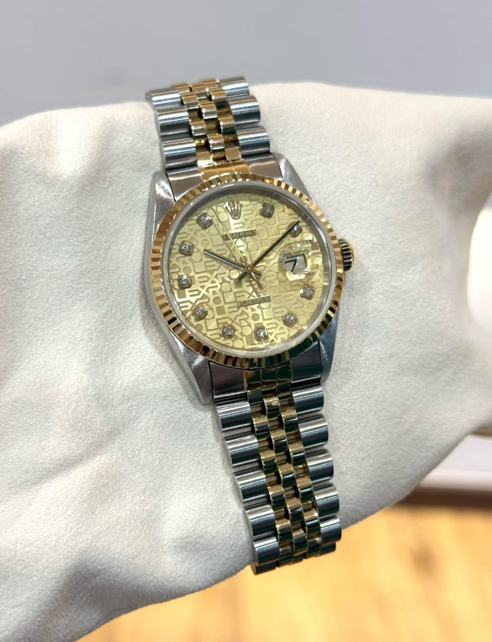 Used 16233 Datejust-36 Computer Diamonds YR 2000