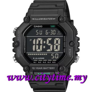 CASIO 10 Years Battery Extra Long Strap Digital Watch AE-1600HX-1B
