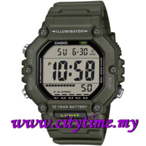 CASIO 10 Years Battery Extra Long Strap Digital Watch AE-1600HX-3A