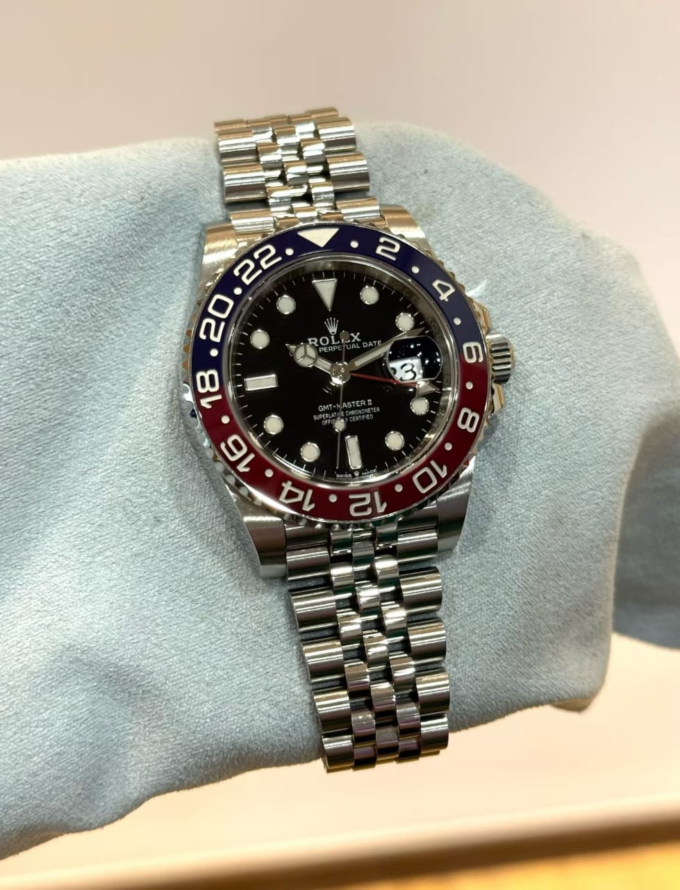Used 126710BLRO GMT-Master II PEPSI YR 2021-1