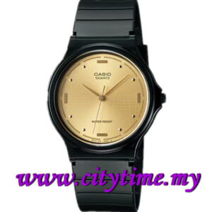 CASIO Men Analogue Classic Rubber Strap Watch MQ-76-9A
