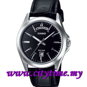 Casio Men Day Date Stainless Steel Watch MTP-1370D-1A