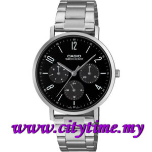 CASIO Men Analog Stainless Steel Watch MTP-VT06D-1B