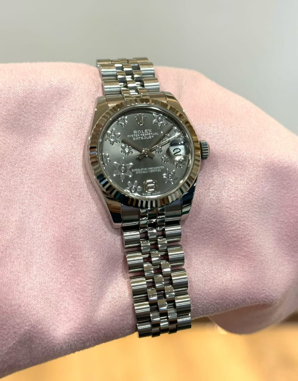 Used 178274 Datejust-31 Floral Grey YR 2016-1